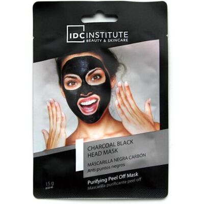 IDC Institute Máscara de Carbón para Espinillas - Mascarilla Peel-Off Purificante, 15g IDC Institute Máscara de Carbón para Espinillas - Mascarilla Peel-Off Purificante, 15g