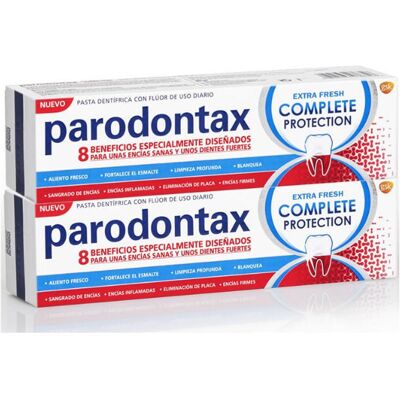 Parodontax Extra Fresh Complete Protection Dentrífico 2x75 ml Parodontax Extra Fresh Complete Protection Dentrífico 2x75 ml