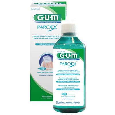 Sunstar Gum Paroex Colutorio Prevención Diaria 500 ml Sunstar Gum Paroex Colutorio Prevención Diaria 500 ml