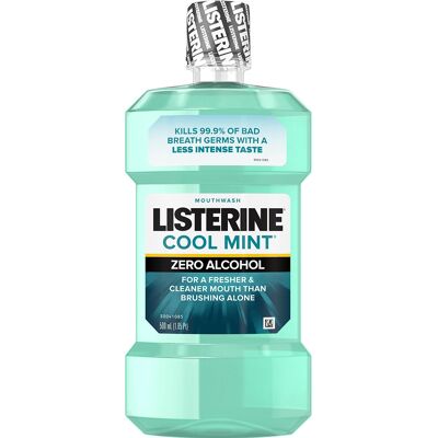 Listerine Zero 0% Alcohol Enjuague Bucal 500 ml Listerine Zero 0% Alcohol Enjuague Bucal 500 ml