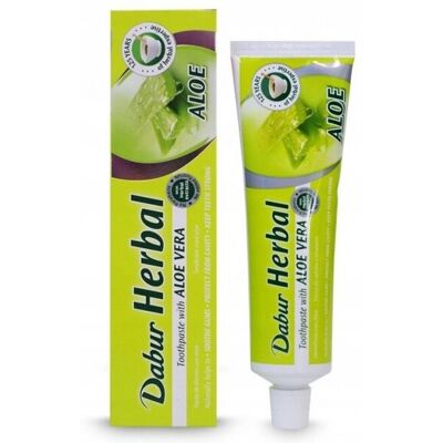 Pasta de Dientes Aloe Vera DABUR - Protege Dientes y Encías Pasta de Dientes Aloe Vera DABUR - Protege Dientes y Encías
