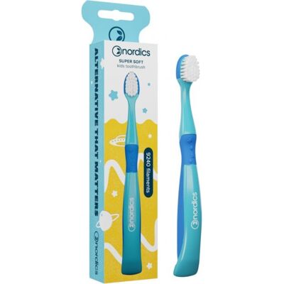 Nordics Cepillo Dental Sirena Niños 9,240 Azul Nordics Cepillo Dental Sirena Niños 9,240 Azul