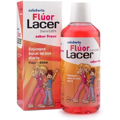 Lacer Kit Fluor Fresa 500 ml Lacer Kit Fluor Fresa 500 ml