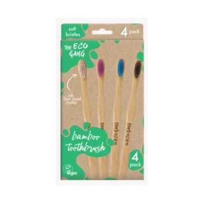 The Eco Gang Pack Cepillo De Dientes Adulto Suave Surtido 4 Unidades The Eco Gang Pack Cepillo De Dientes Adulto Suave Surtido 4 Unidades