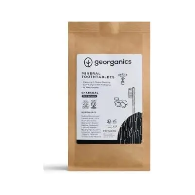 Georganics Dentífrico Mineral Carbón Activo 720 Comprimidos Eferves Georganics Dentífrico Mineral Carbón Activo 720 Comprimidos Eferves