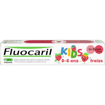 Fluocaril Kids Gel Fresa 3 a 6 Años 75 ml Fluocaril Kids Gel Fresa 3 a 6 Años 75 ml