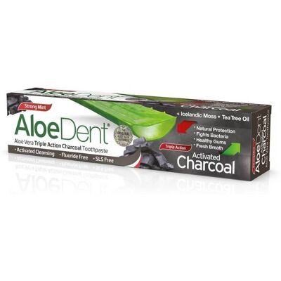 Madal Bal Dentifrico Carbón Activo Aloedent 100 ml Madal Bal Dentifrico Carbón Activo Aloedent 100 ml