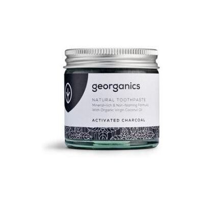 Georganics Pasta de Dientes Natural Carbón Activado - 120ml Georganics Pasta de Dientes Natural Carbón Activado - 120ml