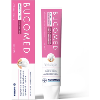 Normon Bucomed Gingivitis Pasta 125 ml Normon Bucomed Gingivitis Pasta 125 ml