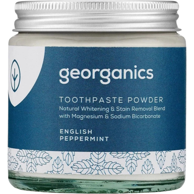 Polvo de Dientes Natural de Georganics - Menta Polvo de Dientes Natural de Georganics - Menta
