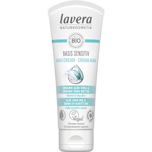 Crema de Manos Lavera 75ml con Aloe Vera y Manteca de Karité - Sensible y Nutritiva Crema de Manos Lavera 75ml con Aloe Vera y Manteca de Karité - Sensible y Nutritiva