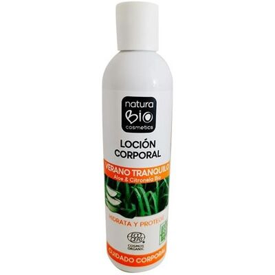 NaturaBIO Cosmetics Loción Corporal Verano Tranquilo Citronela 250 ml NaturaBIO Cosmetics Loción Corporal Verano Tranquilo Citronela 250 ml