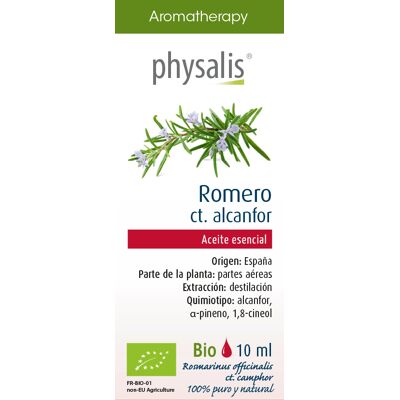 Physalis Esencia Romero Ct Alcanfor 10 ml Physalis Esencia Romero Ct Alcanfor 10 ml