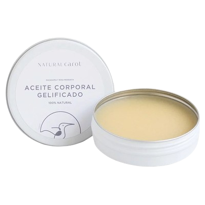 Natural Carol Aceite Corporal Gelificado 75 gr Natural Carol Aceite Corporal Gelificado 75 gr