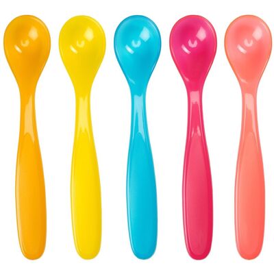 Conjunto de Cucharas Flexibles Fun Colors - Cucharas Conjunto de Cucharas Flexibles Fun Colors - Cucharas