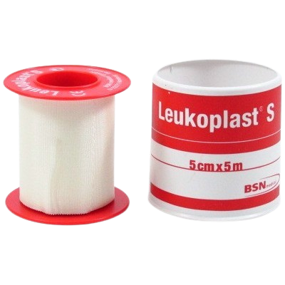 Bsn Medical Esparadrapo Leukoplast Blanco 5 cm x 5 m Bsn Medical Esparadrapo Leukoplast Blanco 5 cm x 5 m