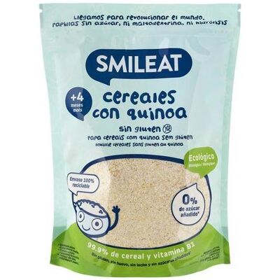 Papilla ecológica de cereales sin gluten con quinoa - Baby alimento Papilla ecológica de cereales sin gluten con quinoa - Baby alimento