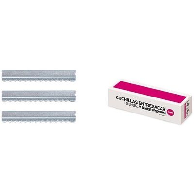 Láminas BIFULL 10 Unidades - Para corte de cabello y barba Láminas BIFULL 10 Unidades - Para corte de cabello y barba