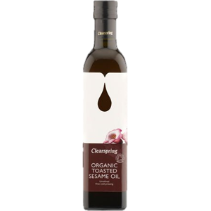 Aceite de sésamo tostado orgánico Clearspring - 500ml Aceite de sésamo tostado orgánico Clearspring - 500ml