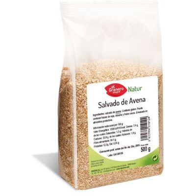 El Granero Integral Salvado de avena 500 gramos El Granero Integral Salvado de avena 500 gramos