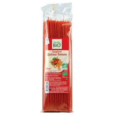 Jardin Bio Espagueti de Quinoa y Tomate 500 Gr 500 gr Jardin Bio Espagueti de Quinoa y Tomate 500 Gr 500 gr