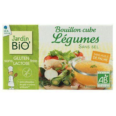 Jardin Bio Cubo de Caldo de Verduras Sin Sal Añadida 8 X 9 Gr Jardin Bio Cubo de Caldo de Verduras Sin Sal Añadida 8 X 9 Gr
