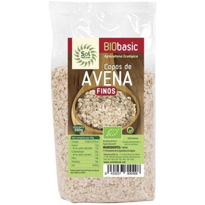Sol Natural Orgánico Finas Copos de Avena - Copos de Avena Sol Natural Orgánico Finas Copos de Avena - Copos de Avena