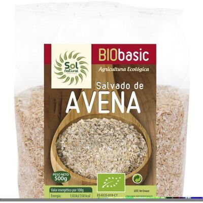 Sol Natural Salvado de Avena Bio 500 gr 500 gr Sol Natural Salvado de Avena Bio 500 gr 500 gr