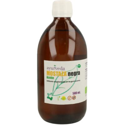 Ayurveda Aceite de Mostaza Negra 500 ml Ayurveda Aceite de Mostaza Negra 500 ml