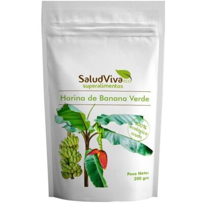 Salud Viva Harina de Banana Verde 200 gr Salud Viva Harina de Banana Verde 200 gr