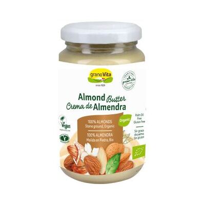 Crema de Almendra Orgánica Granovita - Almendra, California, 350g Crema de Almendra Orgánica Granovita - Almendra, California, 350g