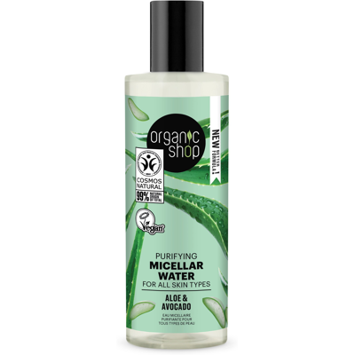 Organic Shop Agua Micelar Purificante de Aguacate & Aloe 150 ml Organic Shop Agua Micelar Purificante de Aguacate & Aloe 150 ml