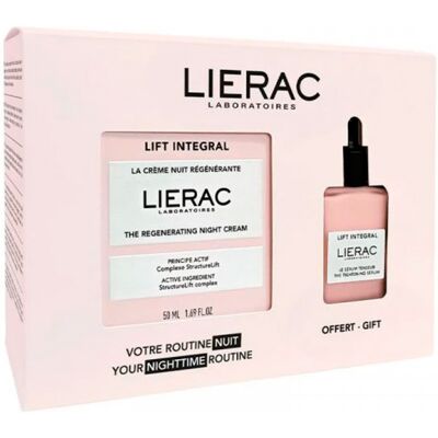 Lierac Lift Integral Crema de Noche 50 ml + Sérum Tensor 15 ml Lierac Lift Integral Crema de Noche 50 ml + Sérum Tensor 15 ml