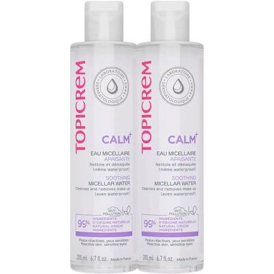 Topicrem Calm+ Agua Micelar Calmante - Piel sensible Topicrem Calm+ Agua Micelar Calmante - Piel sensible