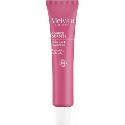 Gel de Noche Revitalizante Orgánico Source de Roses de Melvita - Cuidado Facial para Todo Tipo de Piel Gel de Noche Revitalizante Orgánico Source de Roses de Melvita - Cuidado Facial para Todo Tipo de Piel