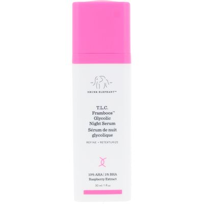 Drunk Elephant T.L.C. Framboos Suero Glicólico Nocturno - 30ml Drunk Elephant T.L.C. Framboos Suero Glicólico Nocturno - 30ml