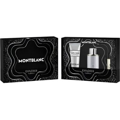 Montblanc Explorer Platinum Estuche 3 Piezas Montblanc Explorer Platinum Estuche 3 Piezas