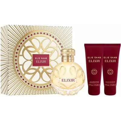 Conjunto de Regalo Elie Saab Elixir Eau de Parfum 100 ml - Fragancia floral ámbar Conjunto de Regalo Elie Saab Elixir Eau de Parfum 100 ml - Fragancia floral ámbar