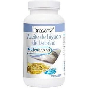 Drasanvi Hígado de bacalao nutrabasicos 90 cápsulas Drasanvi Hígado de bacalao nutrabasicos 90 cápsulas