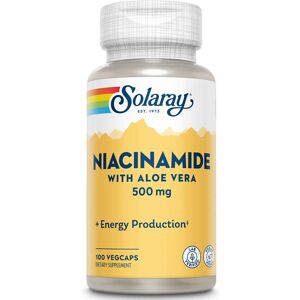 Solaray Niacinamide 500mg Cápsulas Vegetarianas - Suplemento Dietético Solaray Niacinamide 500mg Cápsulas Vegetarianas - Suplemento Dietético