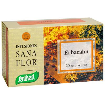 Té de Hierbas Orgánico Erbacalm - Relajación Santiveri Té de Hierbas Orgánico Erbacalm - Relajación Santiveri