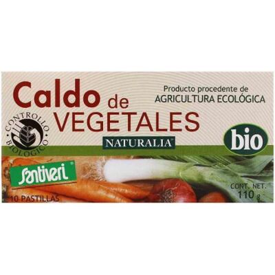 Santiveri Caldo Vegetal Orgánico - Caldo, Orgánico, 100g Santiveri Caldo Vegetal Orgánico - Caldo, Orgánico, 100g