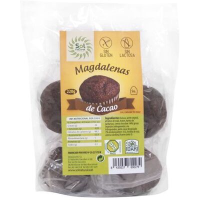 Magdalenas sin gluten super-chocolate - Magdalenas Magdalenas sin gluten super-chocolate - Magdalenas