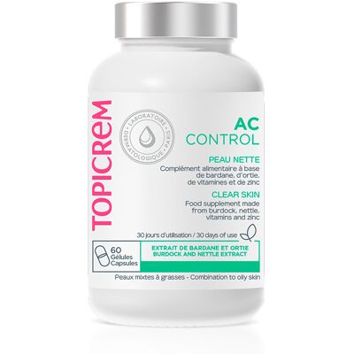 Topicrem Ac Control Piel Limpia 60 Cápsulas Topicrem Ac Control Piel Limpia 60 Cápsulas