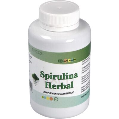 Alfa Herbal Espirulina - 90 cápsulas - Superalimento Rico en Nutrientes Alfa Herbal Espirulina - 90 cápsulas - Superalimento Rico en Nutrientes