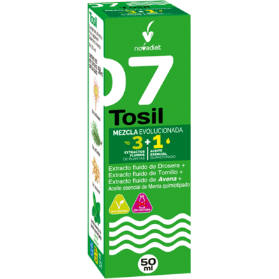 Novadiet Tosil+Aceite Esencial Menta Mezcla Evolucionada 50 ml Novadiet Tosil+Aceite Esencial Menta Mezcla Evolucionada 50 ml