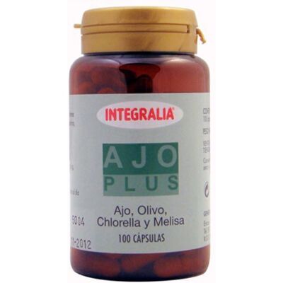 Integralia Ajo Plus - 100 Cápsulas - Complemento Alimenticio Integralia Ajo Plus - 100 Cápsulas - Complemento Alimenticio