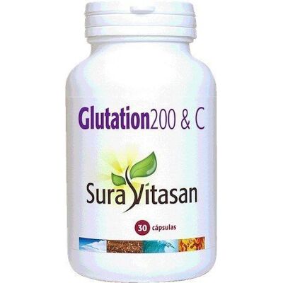 Sura Vitasan Glutatión 200 y C - Cápsulas antioxidantes Sura Vitasan Glutatión 200 y C - Cápsulas antioxidantes