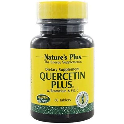 Natures Plus Quercetin Plus 60 Comprimidos - Complemento Alimentar Natures Plus Quercetin Plus 60 Comprimidos - Complemento Alimentar