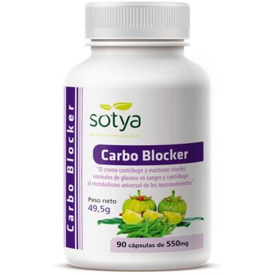Sotya Carbo Blocker - 90 cápsulas, 550mg - Suplemento para bajar de peso Sotya Carbo Blocker - 90 cápsulas, 550mg - Suplemento para bajar de peso